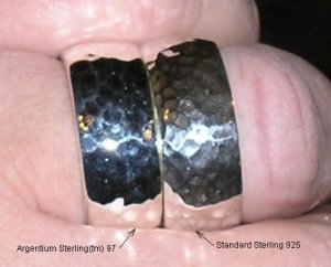 Comparing Argentium Sterling Silver and Regular Sterling Silver